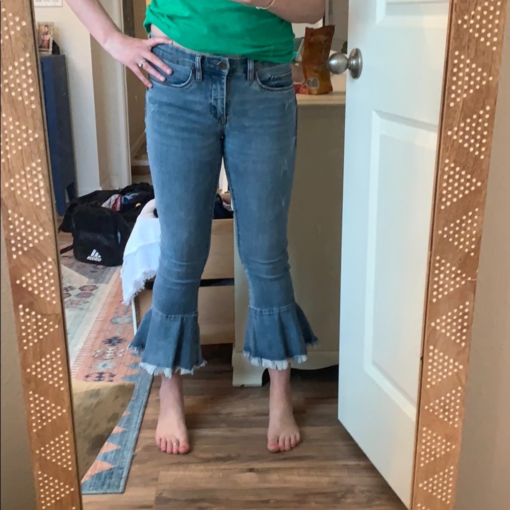 Chelsea & Violet Ruffle Jeans - Picture 2 of 7